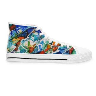 Psychedelic Petals (high tops)